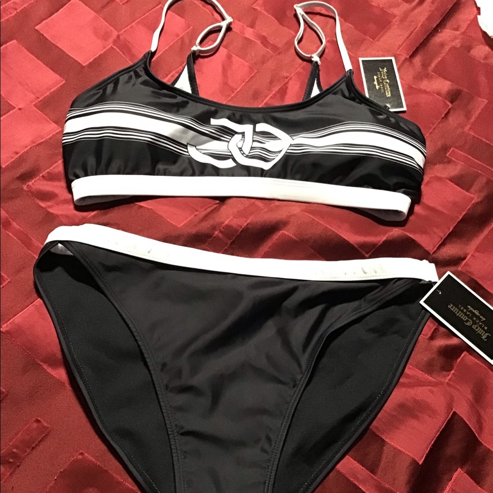 Women’s Juicy couture black label swim suite sizeL